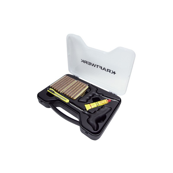 Kit de réparation pneus tubeless - 5 pièces - 100 mm - KRAFTWERK