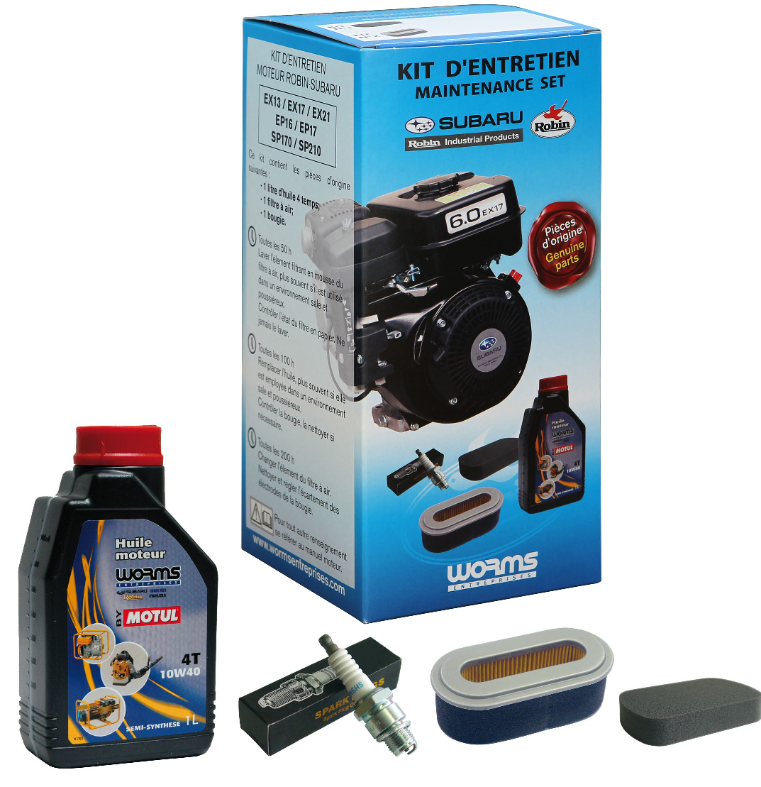 Kit d'entretien N° 1 pour groupe électrogène - IMER FRANCE