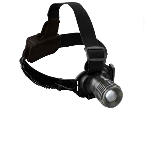 Lampe frontale LED avec zoom - KRAFTWERK