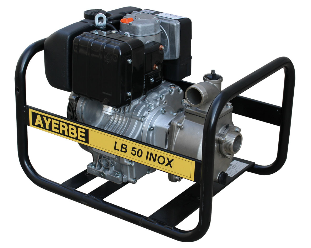 Motopompe auto-amorçante AY-LB-50-PK - Essence Kohler - Liquides spéciaux - 30 m³/h - AYERBE