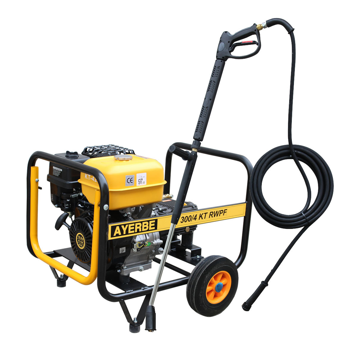 Nettoyeur haute-pression thermique AY-300 / 4 KT RW PF - 280 Bar - 900 L/H - AYERBE