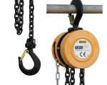 Palan à chaine manuel AY-500-P- Capacité max 500 kg - 2.5 m - 1 chaîne - AYERBE
