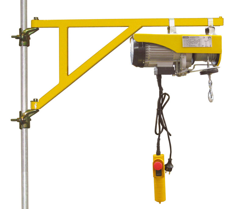 Palan électrique avec support AY-125-EP - Capacité 125 kg - 18 m - 500W - 230V - AYERBE