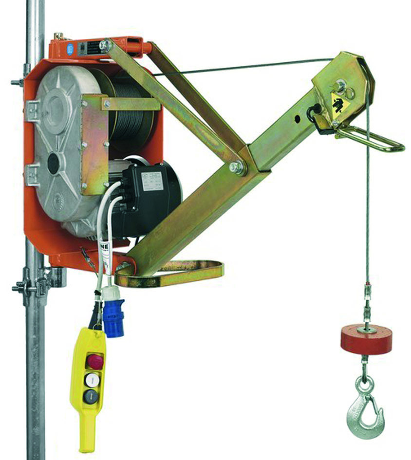 Palan grue électrique AY-300-GR - Capacité 300 kg/25 m - 1450W - 230V - AYERBE