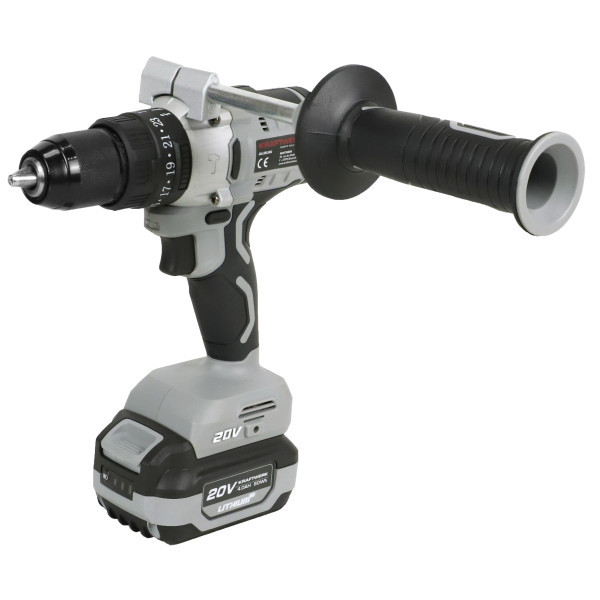 Perceuse Visseuse à percussion 20V 4Ah 100Nm - 1 batterie et 1 chargeur - KRAFTWERK