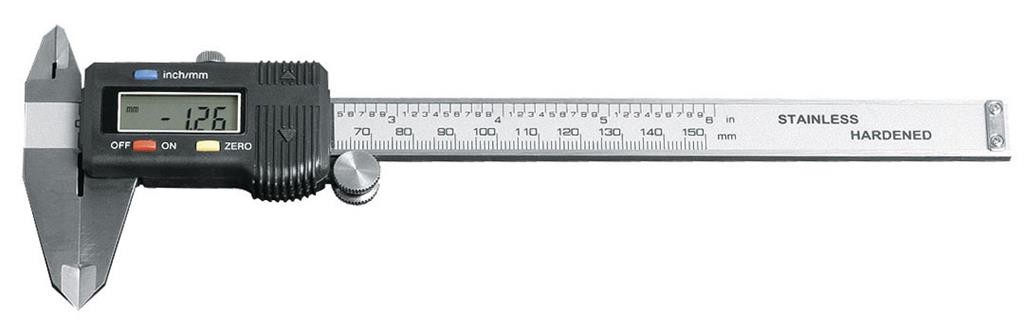 Pied à coulisse digital 0-150 mm/0-6" - KRAFTWERK