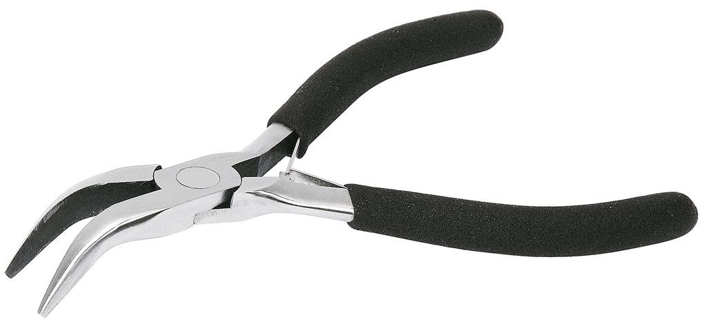 Pince électronique à bec demi-rond coudé 45°- KRAFTWERK