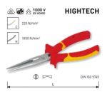 Pince téléphone à bec demi-rond VDE Hightech - 1000 V - 205 mm - KRAFTWERK