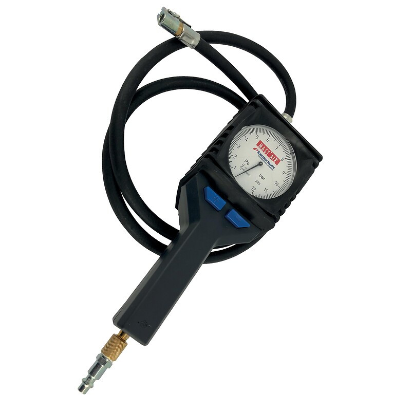 Pistolet de gonflage G 1/4 Femelle 27 201L embout Irp ISO B, 07 à 11Bar - PRÉVOST