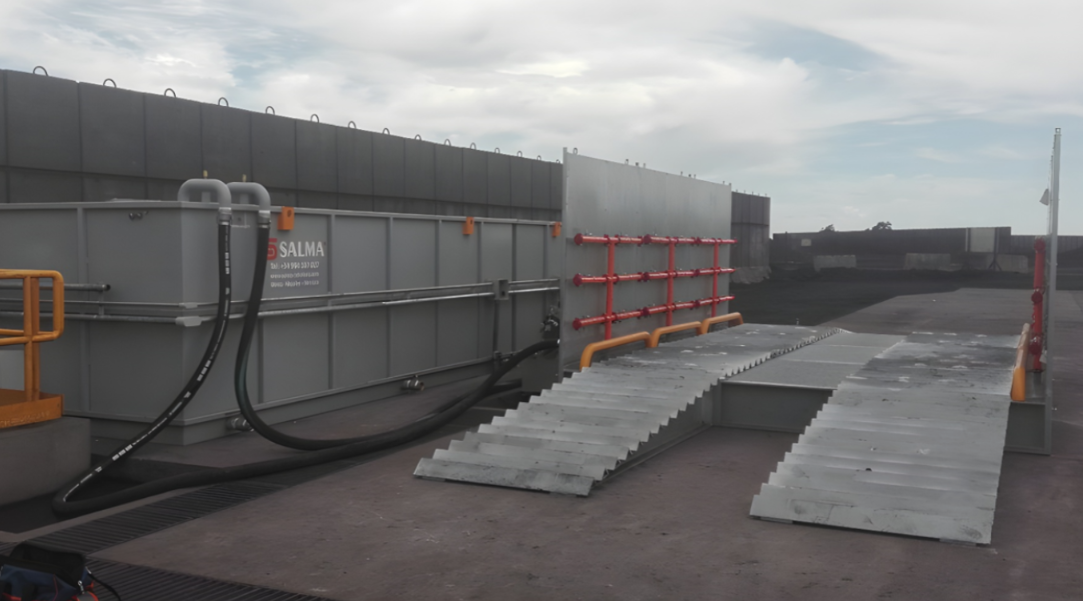 Plateforme lave-roues pour camions - SELLA 6M - SALMA