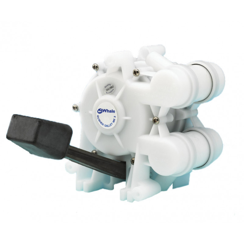Pompe à eau manuelle pour évier Gusher Galley - raccord à droite - WHALE