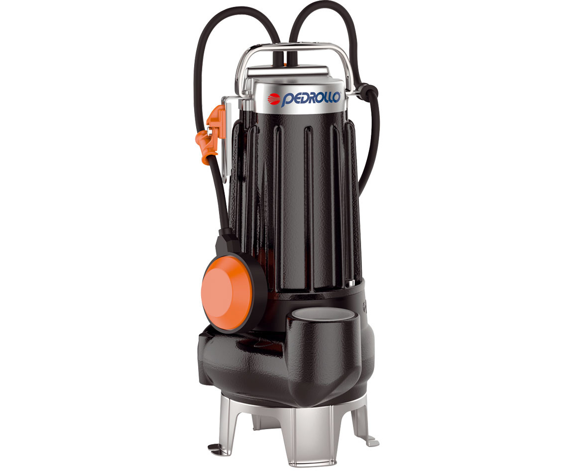 Pompe submersible électrique AY-2050-VXC-MN - Eaux chargées - 42 m³/h - 9 m- Ø 50 mm max - AYERBE