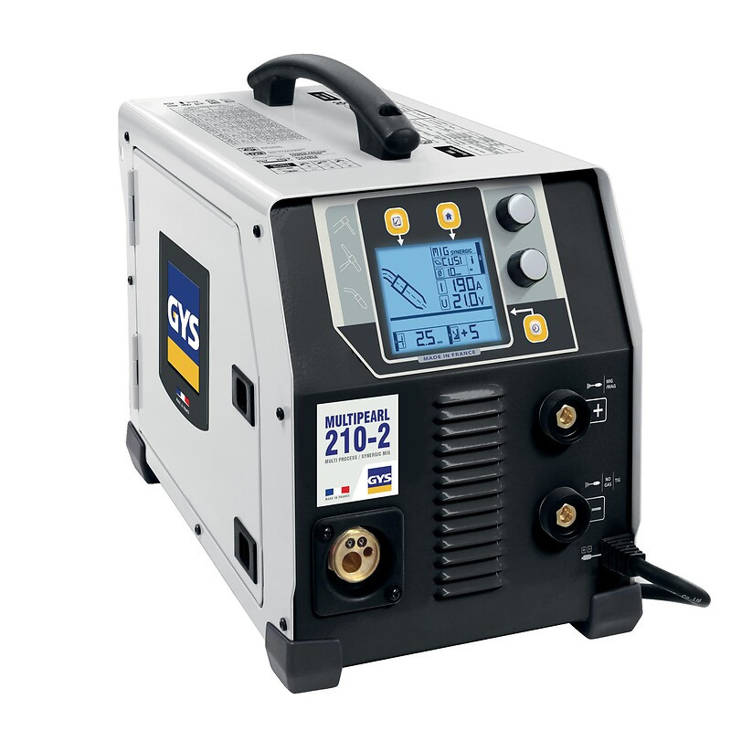 Poste à souder Mig Mag MMA Tig DC Multipearl 210-2 - GYS
