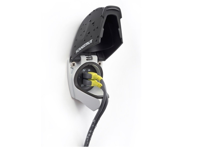 Prise USB Double - Etanche à charge rapide - SCANSTRUT