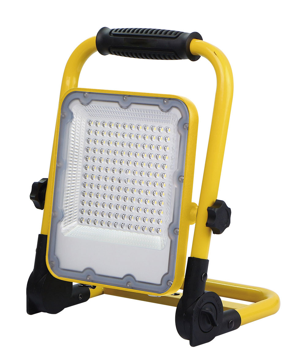 Projecteur de chantier avec led rechargeable AY100W - 100W - 1500 lumens - AYERBE