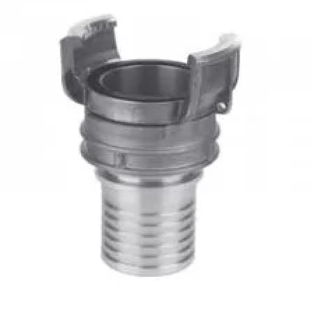 Raccord pompier en aluminium Ø 75 mm sans verrou - Côte tuyau 3" - Filetage gaz - IMER France