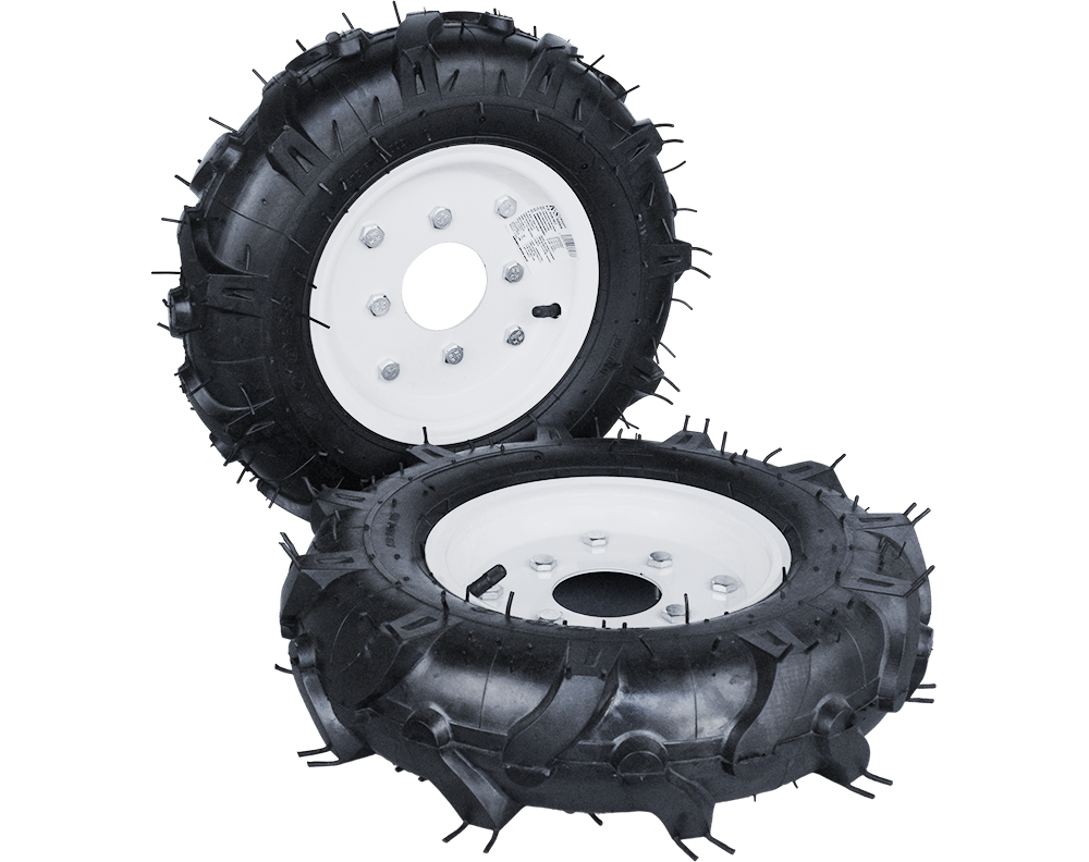 Roues pneumatiques KS-RW40 (2 pièces) pour Motoculteurs Könner & Shönen