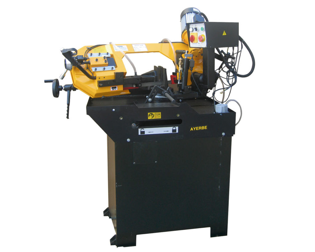 Scie à ruban AY-310-SCI-PLUS-TX - 1.5KW 400V - 2 vitesses 36-72m/mm - AYERBE