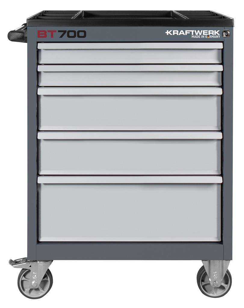 Servante d'atelier BT700 - 5 tiroirs sans outils - KRAFTWERK