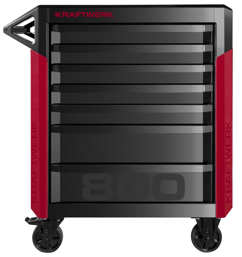 Servante d'atelier PT800 PRO LINE- 7 tiroirs 60x40 cm sans outils - KRAFTWERK