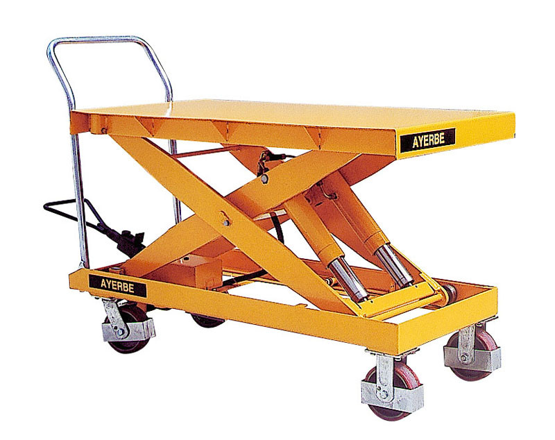 Table élévatrice hydraulique AY-1000-MH - manuel - Charge utile 1000 kg - AYERBE