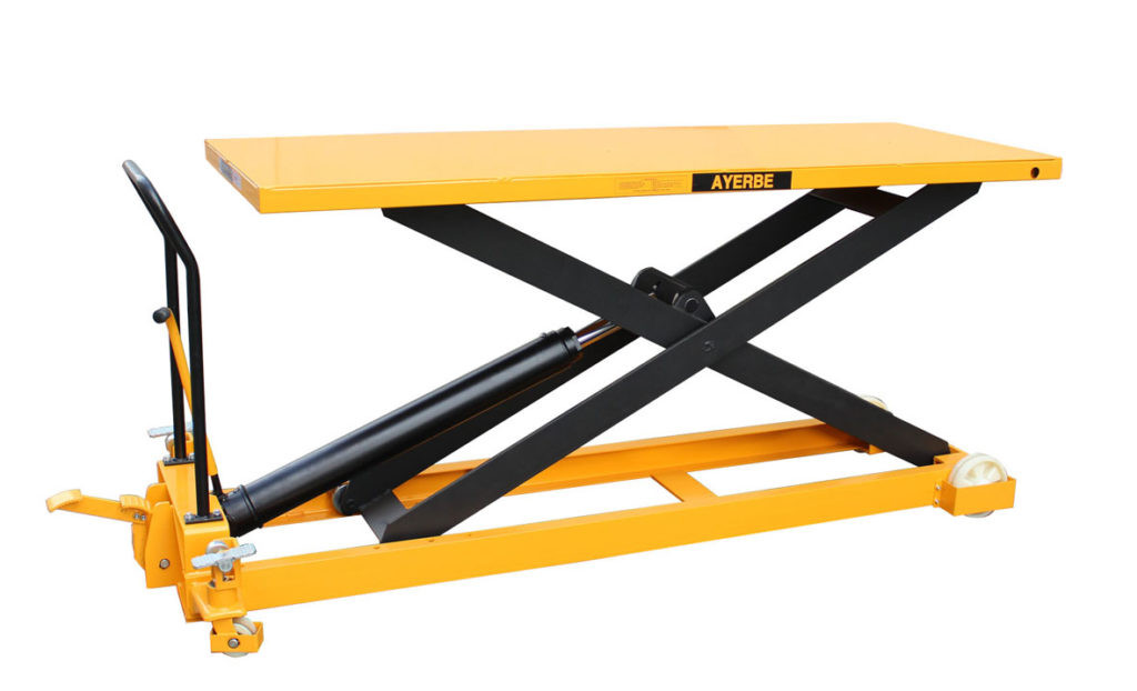 Table élévatrice hydraulique AY-1000-MH - manuel - Charge utile 1000 kg - AYERBE