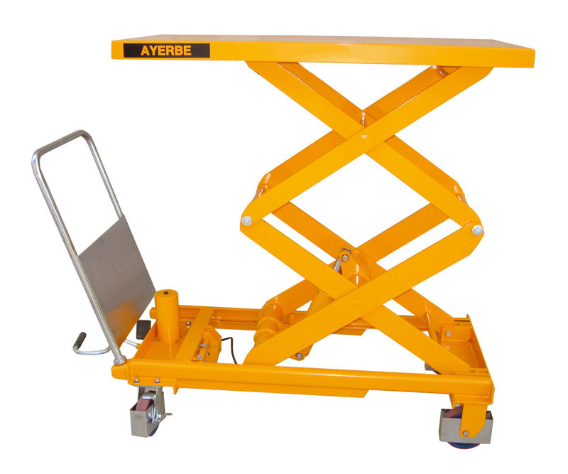 Table élévatrice hydraulique AY-750-MH - manuel - Charge utile 750 kg - AYERBE