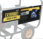 Tableau de distribution AY-20 A MN 55 - Coffre de chantier protection IP 55 pour groupe électrogène AYERBE