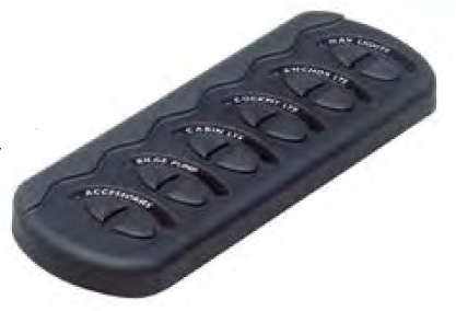 Tableau électrique à commutateur Génération II - 2 , 4 ou 6 interrupteurs 16A - MARINCO BEP