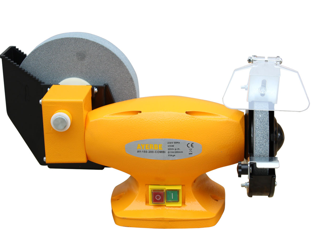 Touret à meuler AY-150-200-COMBI - 250W 230V - meule 150-200 mm - AYERBE