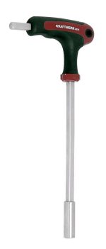 Tournevis porte-embouts emmanché en T 1/4 - magnétique - KRAFTWERK