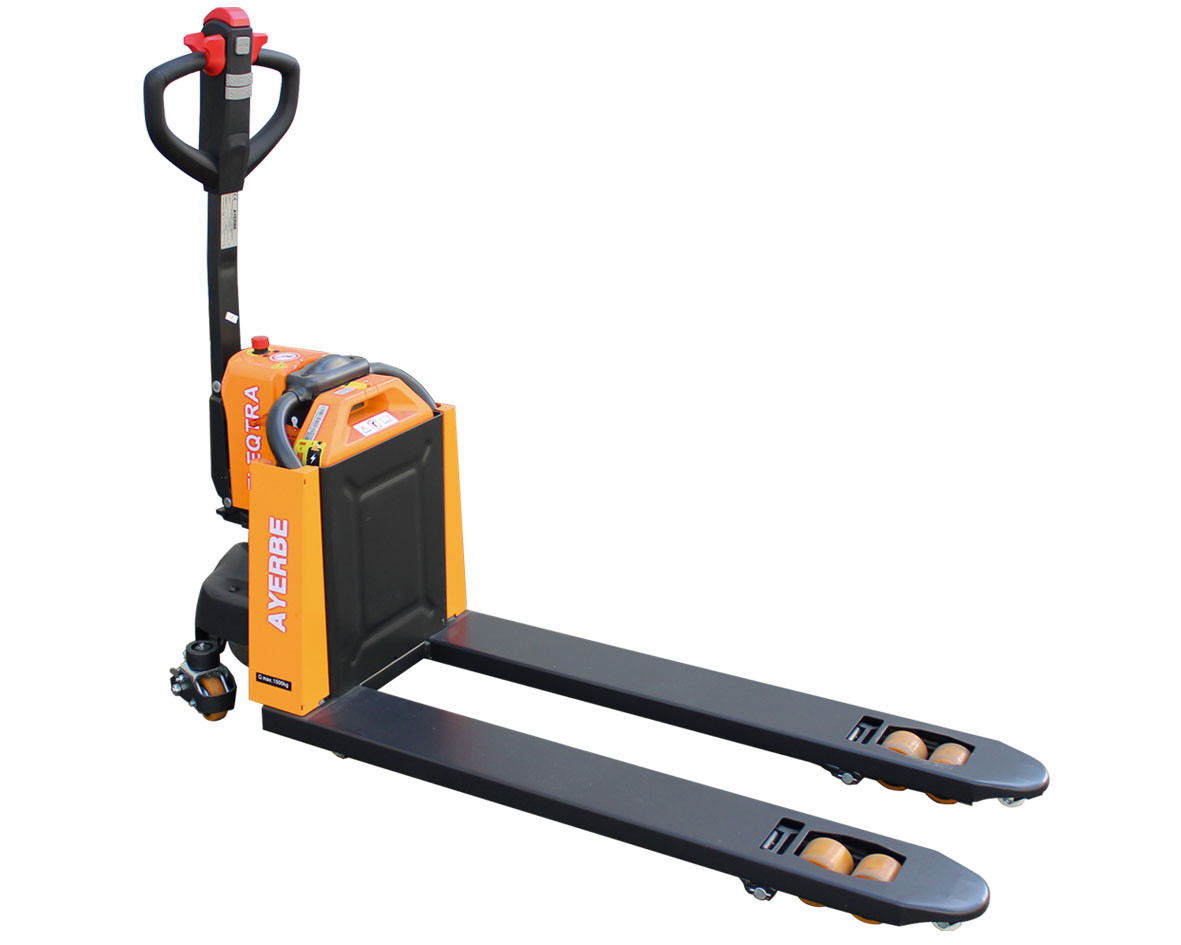 Transpalette électrique YA-ELEQTRA-ECO-1500 - 1150x540 mm - Charge utile 1500 kg - AYERBE