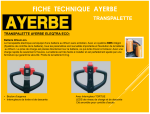 Transpalette électrique YA-ELEQTRA-ECO-2000 - 1150x540 mm - Charge utile 2000 kg - AYERBE