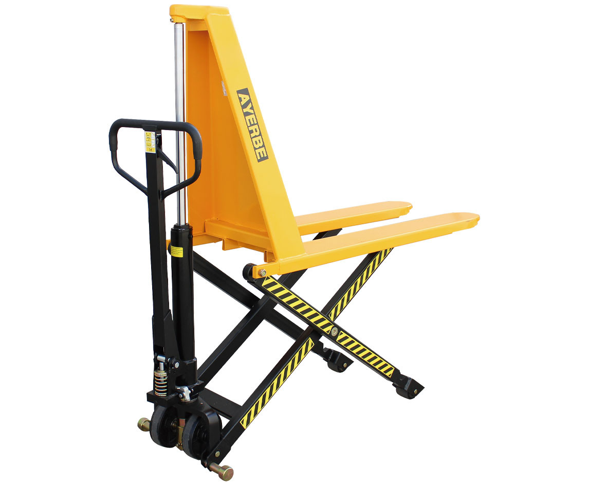 Transpalette manuel haute-levée YA-1000-TT - 1150x540 mm - Charge utile 1000 kg - AYERBE