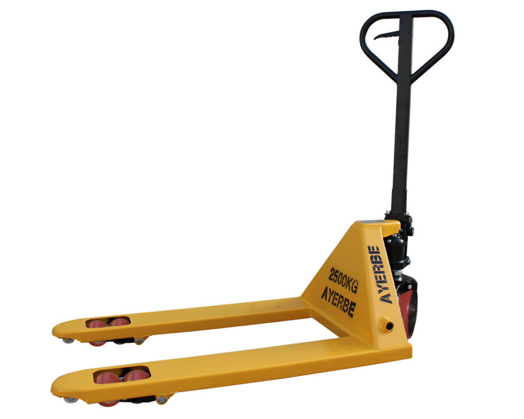 Transpalette manuel YA-2500-PCA-V - 1000x685 mm - Charge utile 2500 kg - AYERBE