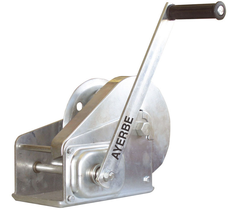 Treuil manuel AY-550-ZINC - Capacité max 550 kg - 13.5 kn - AYERBE