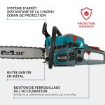 Tronçonneuse à essence KS CS31G-16-1 - Chaine 40 cm - Konner & shonen