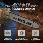 Tronçonneuse à essence KS CS31G-16-1 - Chaine 40 cm - Konner & shonen