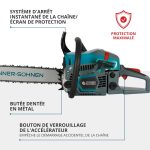Tronçonneuse à essence KS CS31G-20 - Chaine 50 cm -Konner & shonen