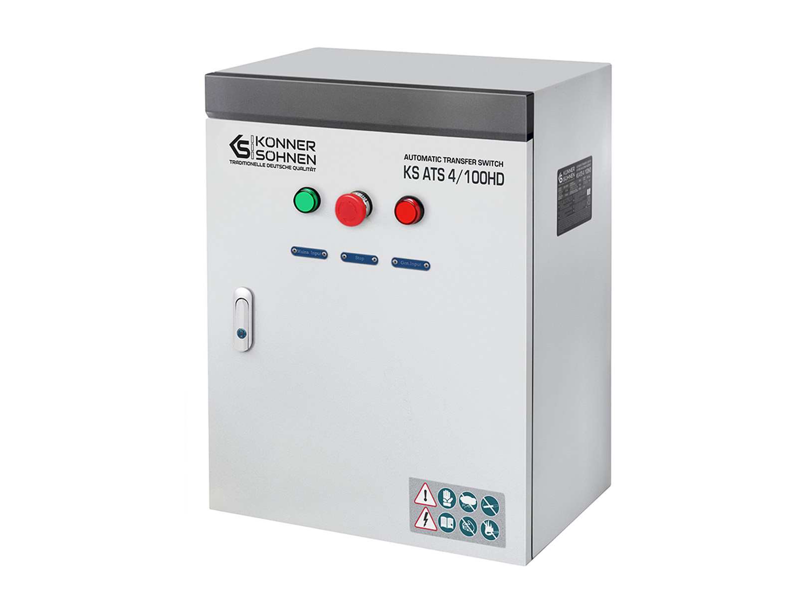 Unité de démarrage automatique KS-ATS-4/100HD - Boitier ATS pour groupe électrogène industriel - Könner & Söhnen