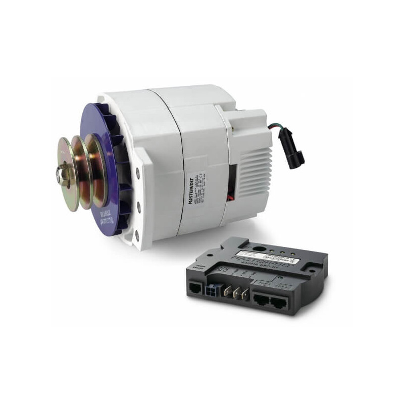 Alternateur Mastervolt - Alpha 12V/130A avec régulateur de charge Pro III