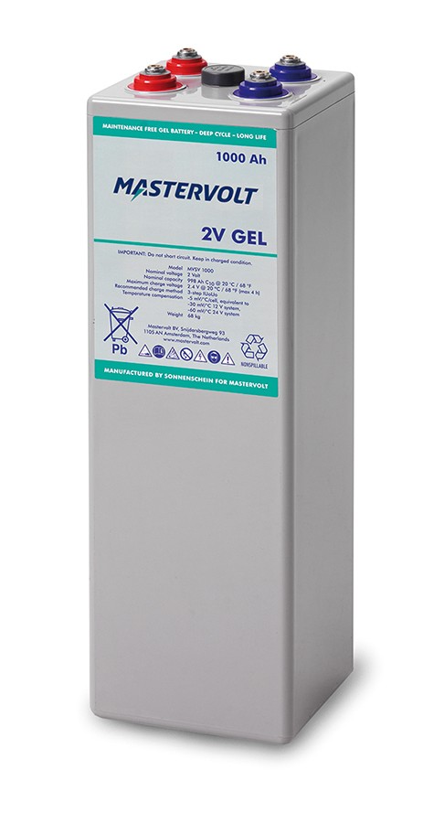 Batterie Mastervolt - MVSV GEL 2V - 1000Ah