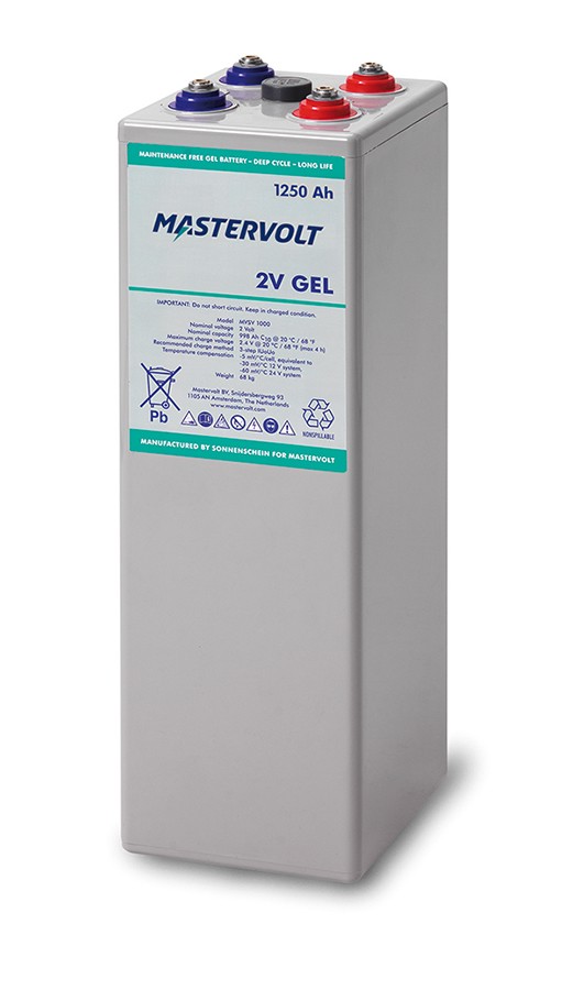 Batterie Mastervolt - MVSV GEL 2V - 1250Ah