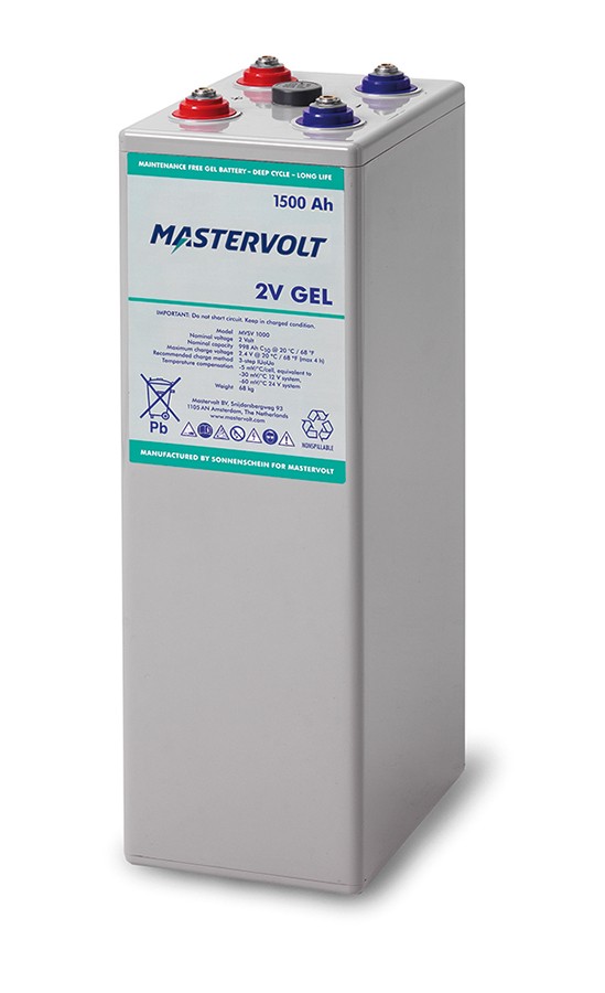 Batterie Mastervolt - MVSV GEL 2V - 1500Ah