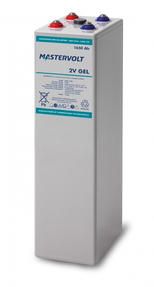 Batterie Mastervolt - MVSV GEL 2V - 1650Ah