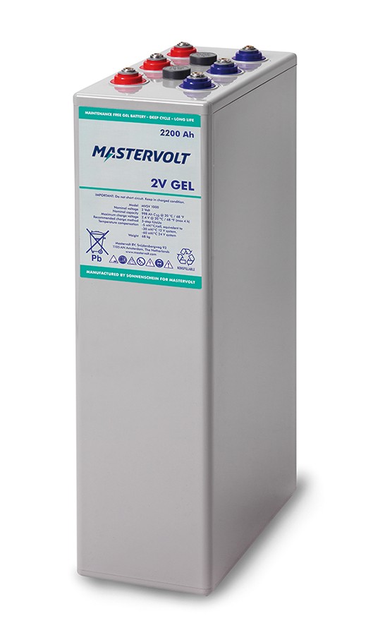 Batterie Mastervolt - MVSV GEL 2V - 2200Ah