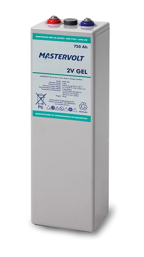 Batterie Mastervolt - MVSV GEL 2V - 750Ah