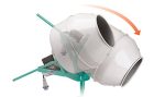 Bétonnière Minibeta Electrique monophasé 230 V - Cuve plastique - 100 L - Capacité 1/2 sac 35 kg - 63 dB(A) - 55 kg - IMER
