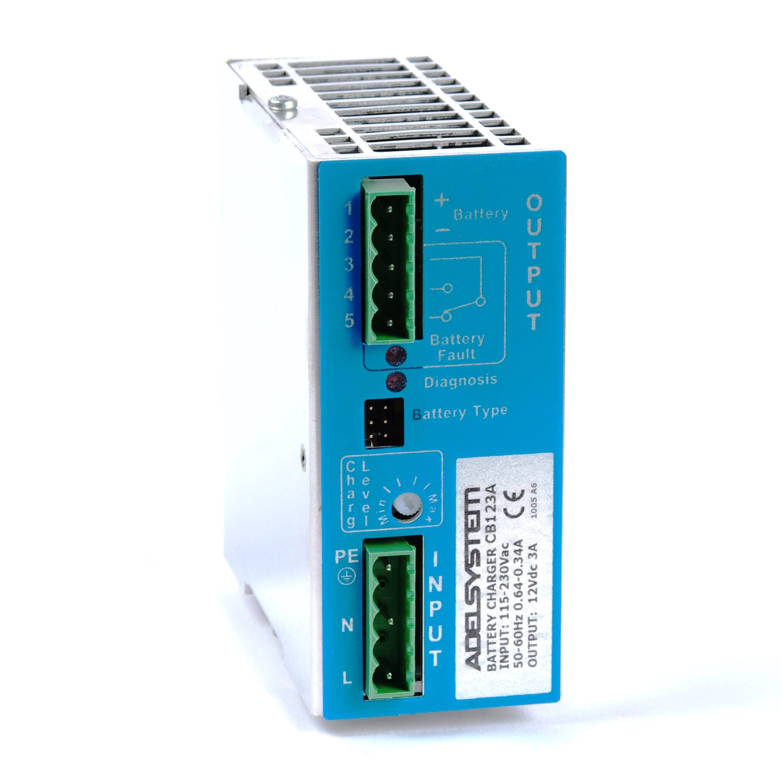 Chargeur de batterie CB123A - ADELSYSTEM