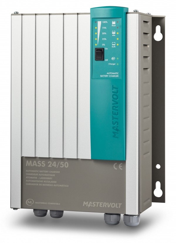 Chargeur de batterie Mastervolt - Mass 24V/50A DNV GL (230V) - 2 sorties